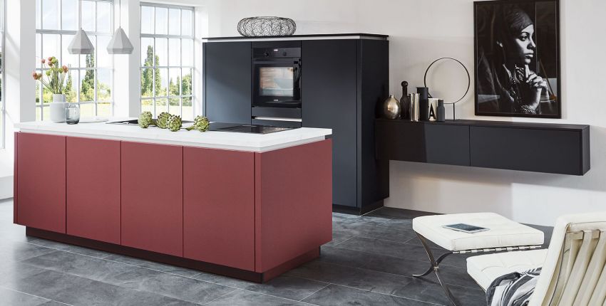 Küche mit Kochinsel